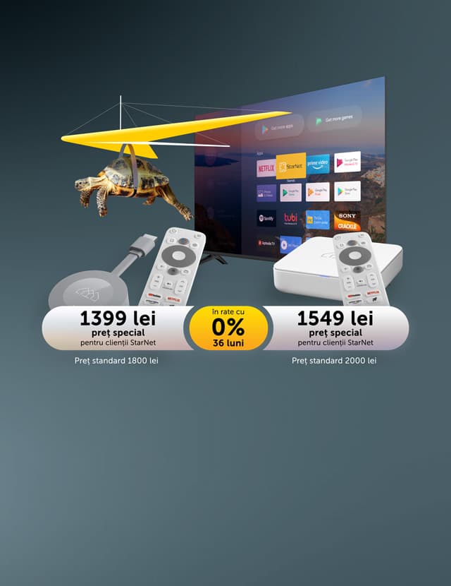 Transformă televizorul în Smart TV